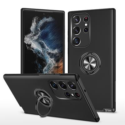 Роскошные удобные чехлы с кольцами на палец для Samsung Galaxy S23 Ultra S22 Plus S21 Fe S 23 22, аксессуары для мобильных телефонов, чехол