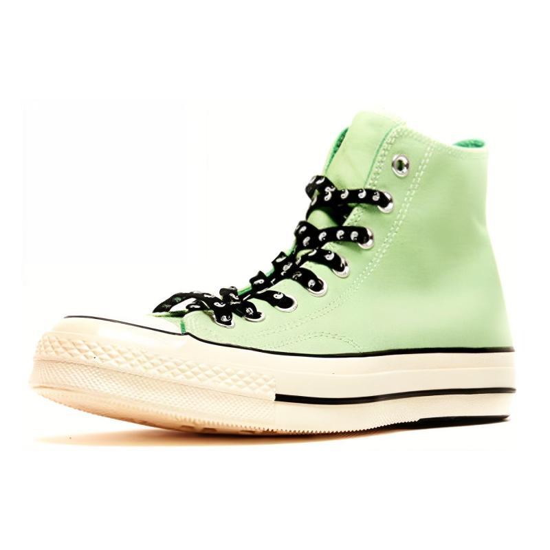 Converse 1970-е Chuck Taylor HI Тай Чи Инь Ян Хай Топ Эспадрильи Унисекс Зеленый