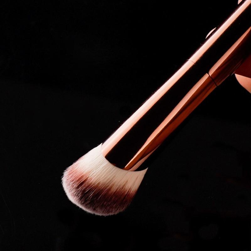 Кисть для макияжа Ambient Soft Glow Foundation - скошенная мягкая жидкая кремовая основа для волос, контурная косметика, косметические инструменты