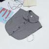Women Cotton Lace Fake Collar Blouse Vintage Detachable Collar Women Shirt False Tie Lapel Blouse Top Clothes Accessories