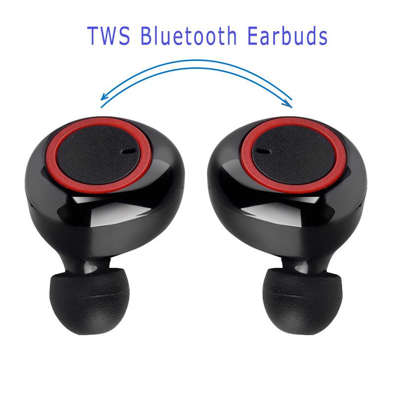 Bluetooth-гарнитура TWS Беспроводная гарнитура 5.0 Зарядка Зарядка Склад Touch Into Earphones