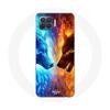 Case for Oppo A93 Wolf of Ice and Fire