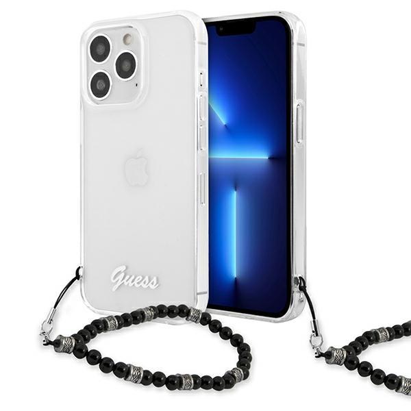 Guess Guhcp13Xkpsbk Iphone 13 Pro Max6,7 Transparent Hardcase Black Pearl