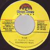 7inch Record ELEPHANT MAN - War NONE Opera House 2000 Jamaica Reggae, Ska & Dub Used