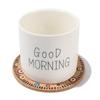 Non-slip Placemats Mug Holder Heat Resistant Wooden Cup Mat Anti-hot Heat Pad Cork Coasters