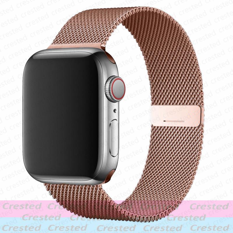 Миланская петля Ремешок Для Apple Watch Ремешок 44мм 40мм 45мм 41мм 49мм 42мм 38мм correa bracelet iWatch серия 3 6 se 7 8 9 5 ultra 2
