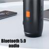 Портативный сабвуфер Bluetooth-динамики, наружный стереозвук, водонепроницаемый громкоговоритель, беспроводной звуковой ящик, поддержка FM-радио, TF-карта