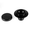 New for BMW R45 R65 R80 R90 90S 100R R100 Motorcycle Aluminum Fuel Cap Tank Gas Cover Black