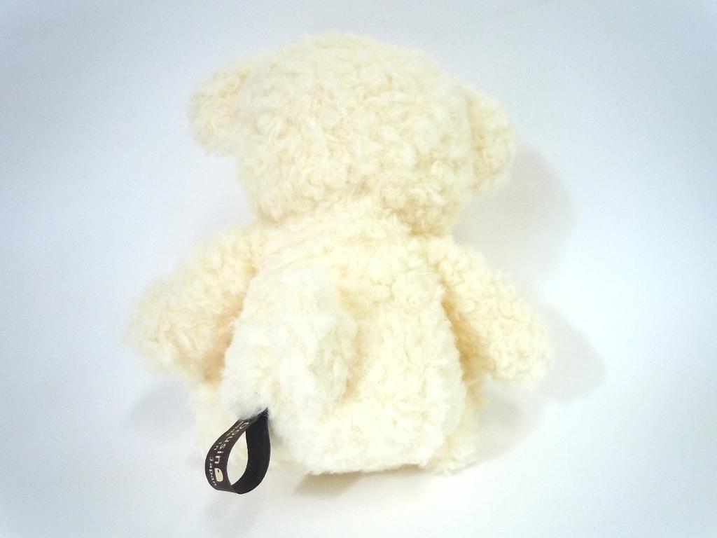 Doshin Оригинальный Сделано в Японии Пушистый Плюшевый Медведь 21см Кремовый Игрушка, Высокий,