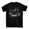Men's Z900 RS Japanese Motorcycle Classic T-Shirt 100% Cotton Round Neck Motorcycle T-Shirt Summer Short Sleeve Casual T-Shirt