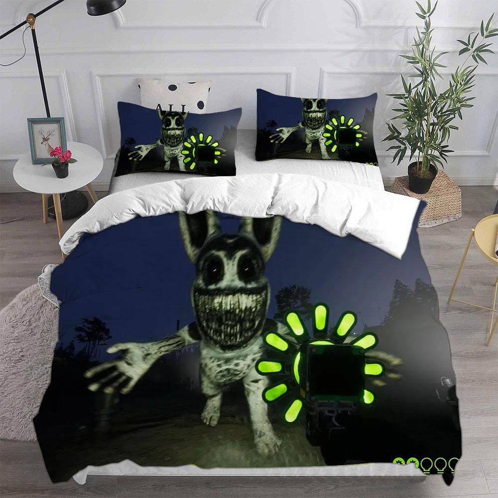 Игра Zoonomaly Постельное белье Комплекты Одеяло Одеяло Покрывало Пододеяльник Наволочка 2-3 предмета Комплекты Украшения для спальни Домашний текстиль