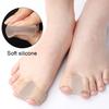 Yousheng 2 шт. Разделитель пальцев ног Силиконовый Мягкий Гель Инструмент для Педикюра для Коррекции Вальгусной Деформации Пальцев Ног, Перекрывающихся Пальцев Дышащий Эластичный Разделитель Пальцев Ног Дружелюбный к Коже Стопы