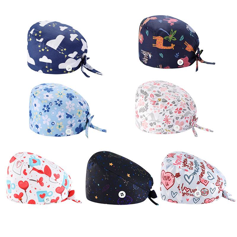 1 шт. пылезащитный колпачок, противогрязный, регулируемый, унисекс, для салонов красоты, операционных, шапочка для чистки, хлопок