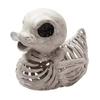 Resin Halloween Duck Skeleton Model Grotesque Halloween Desktop Decoration Skull-And-Duck Statue