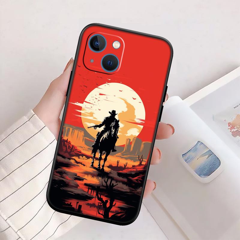 RP25 Cowboy New High-End Shell Phone Case for Redmi Note 10 11 12 Pro Max 10S 10C 10T 11A 11S 12S 12C