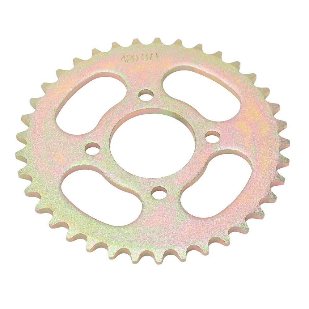 OD 155mm Motorcycle Chain Sprocket Cog 420 37T Motorbike Rear Sprocket ATV Quad Bike