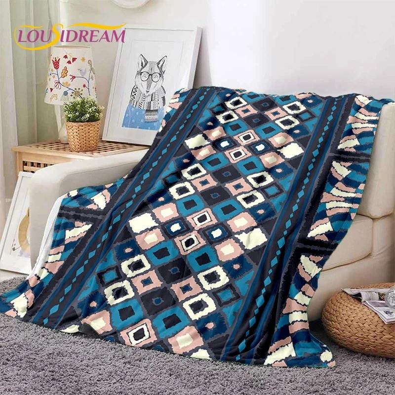 3D последние скандинавские турецкие богемские кельтские мягкие фланелевые одеяла, плед, удобное одеяло для пикника, кровати, дивана, дома, спальни