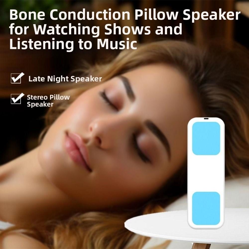 Noise Reduction Bone Conduction Speaker Wireless Bluetooth Speaker Under Pillow Speaker Relaxation