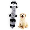 1 Pcs Colorful Animal Shape Plush Dog Chew Bite Toy Pet Dogs Puppy Interactive Training Toysgray