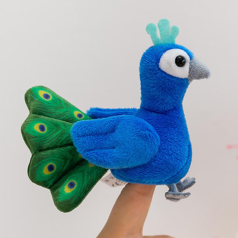 Лесное животное Пальчиковая кукла Панда Плюшевая игрушка Дети Океан Акула Кукла