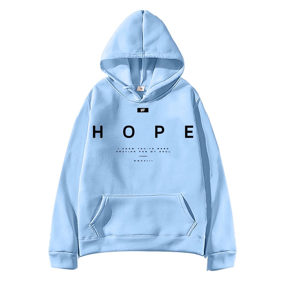 Худи NF Hope Мода Хип-хоп Новые Толстовки с капюшоном Рэпер Nf Hope Tour Пуловеры Харадзюку С длинным рукавом Свободная Уличная одежда Унисекс