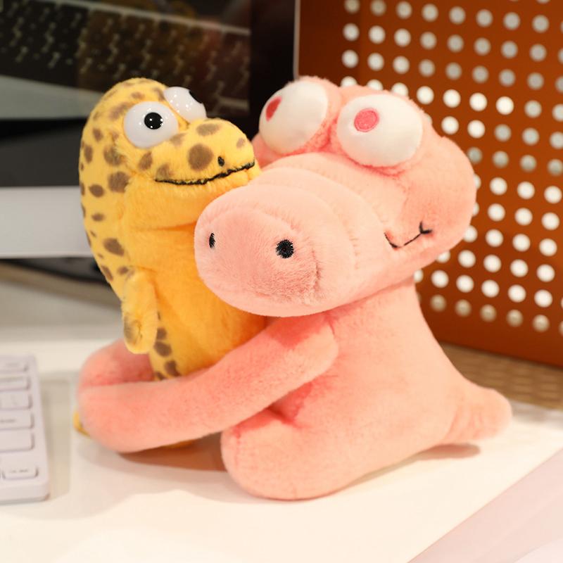 Очаровательная плюшевая кукла Змея Крокодил Украшения для дома, спальни Серия мультяшных животных Аллигатор Детские игрушки-компаньоны Праздничные подарки