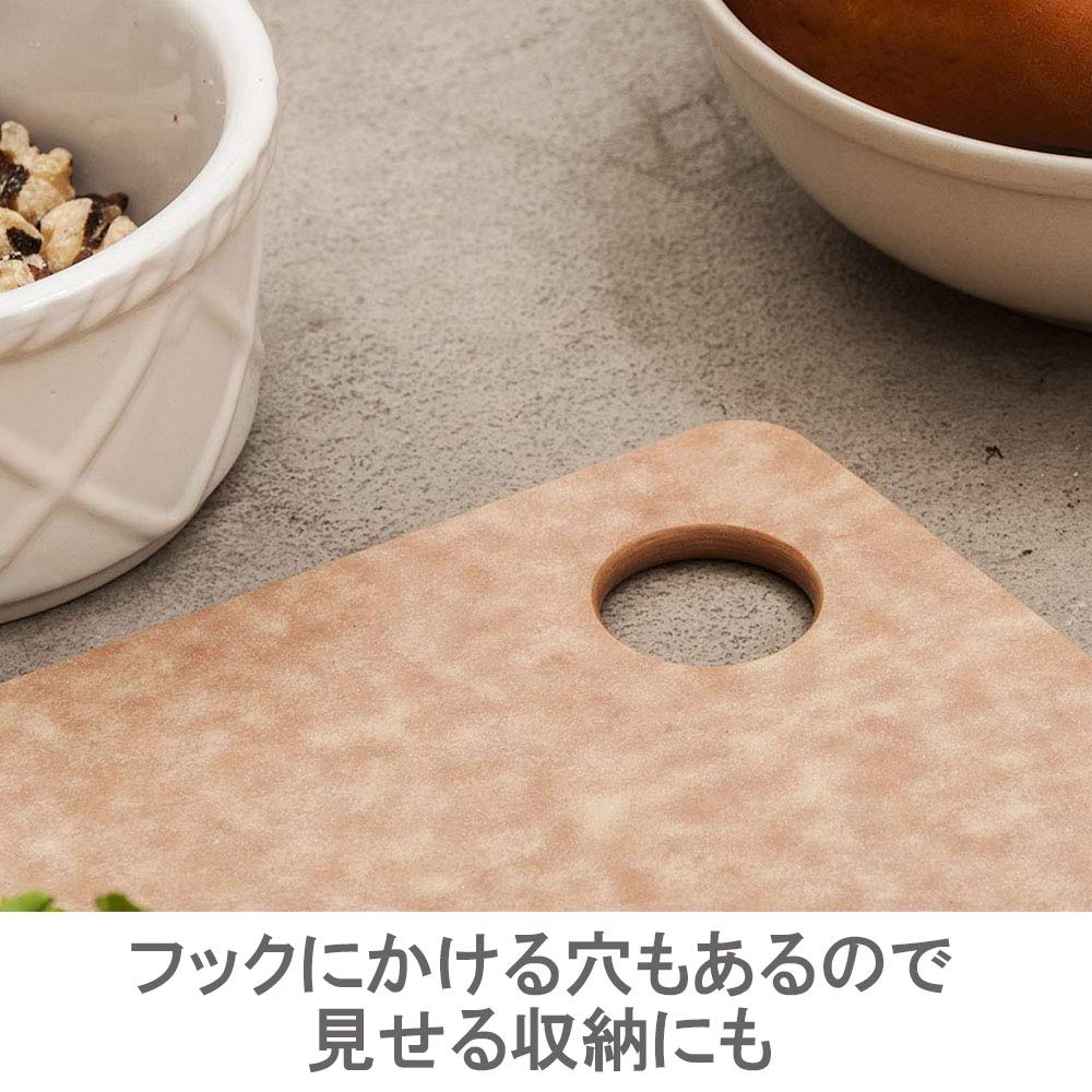 Разделочная доска из дерева Epicurean LL Natural, пригодна для мытья в посудомоечной машине, японский подлинный продукт для кемпинга на открытом воздухе 001-181301