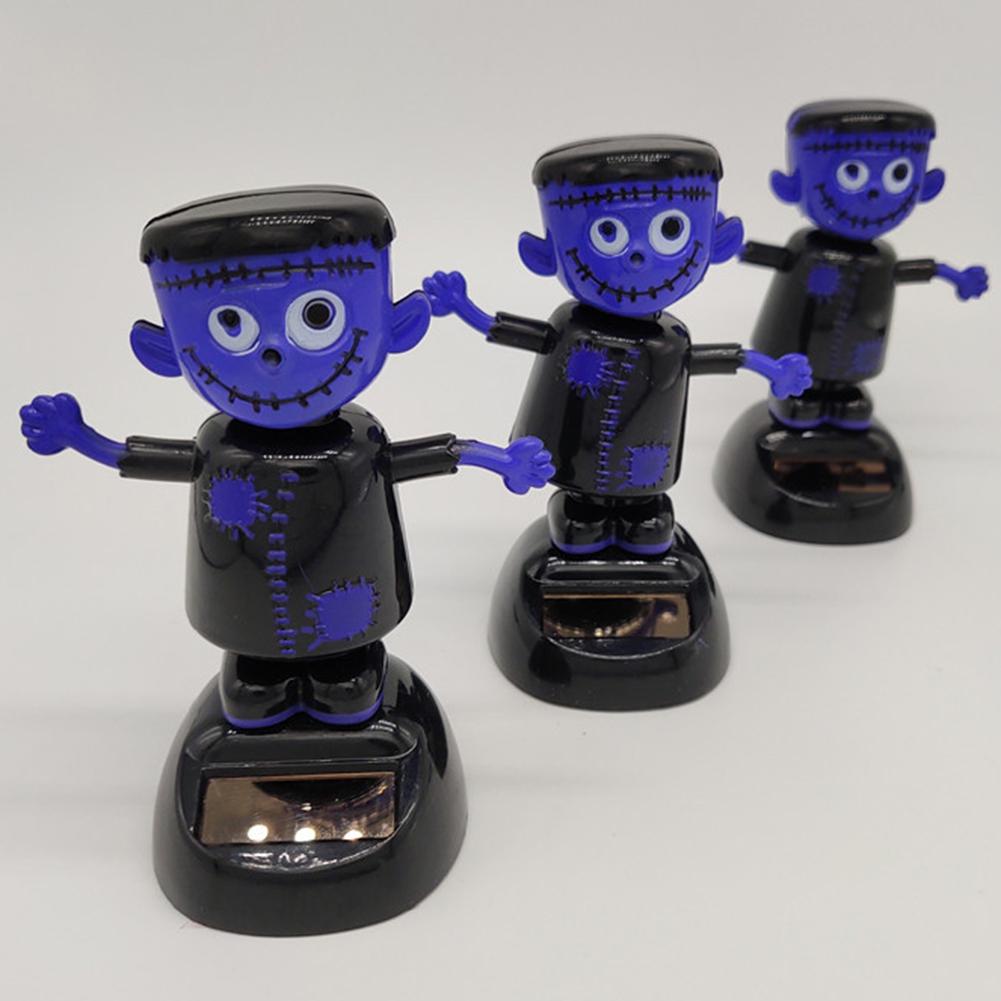 New Solar Power Funny Swinging Boy Doll Car Interior Dashboard Ornament Decor Solar Toy Gift