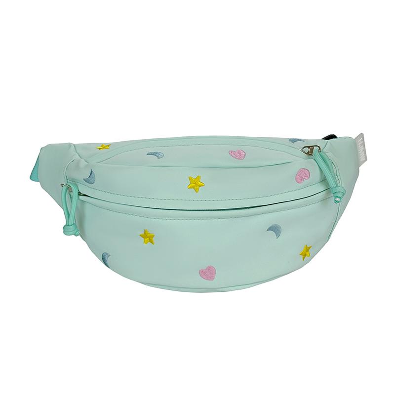 Нагрудная сумка женская вышитая поясная сумка легкая сумка через плечо спортивная студенческая сумка через плечо