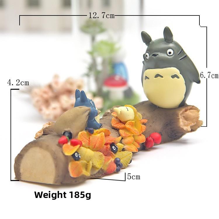 Totoro Four Seasons Scene Model Resin Craft For Home Decor