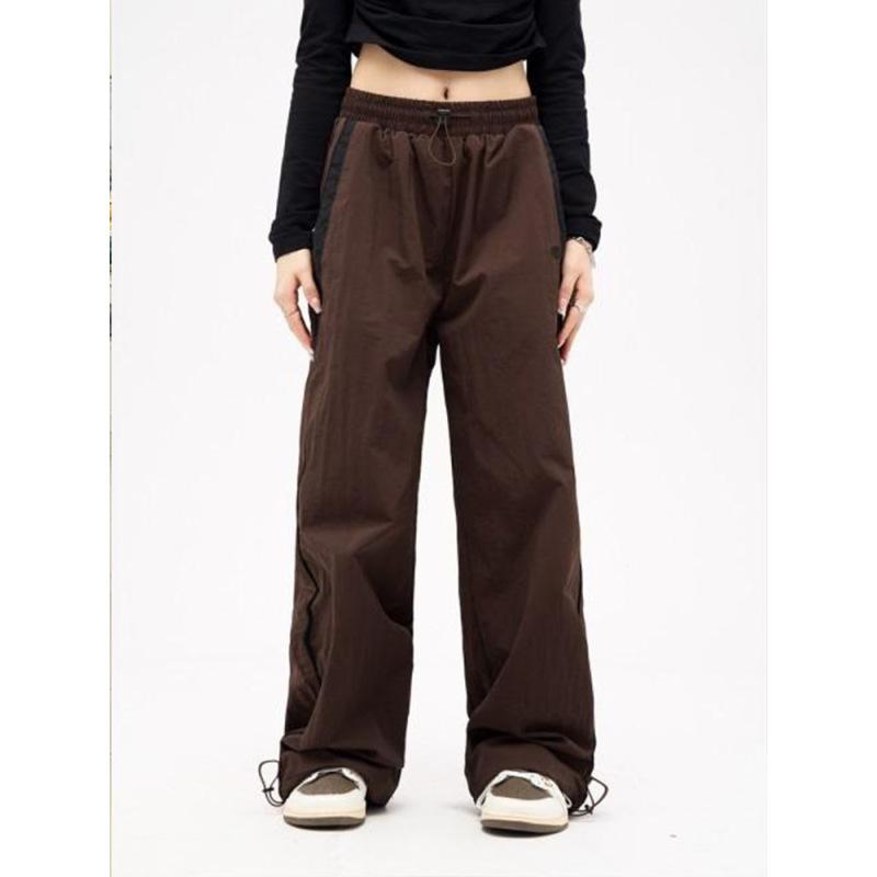Women's Straight Wide Leg Pants Casual Loose High Waist Long Pants