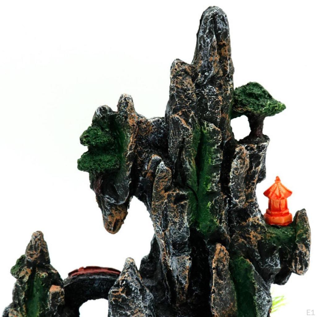 Аквариумная скала, фигурка, поделки, водные пещеры, ландшафт, аксессуары для аквариума, креативное ландшафтное оформление