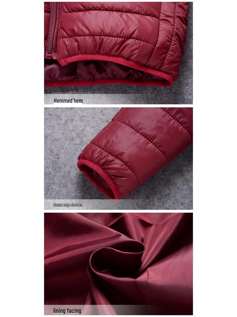 Мужская однотонная хлопковая куртка с капюшоном - Легкая, тонкая, многоцветная, стиль осень/зима, возможна индивидуальная печать