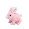 Plush Rabbit Toy Robot Bunny Walking Jumping Running Animal Shake Ears Cute Electric Pet for Kids Birthday Gifts