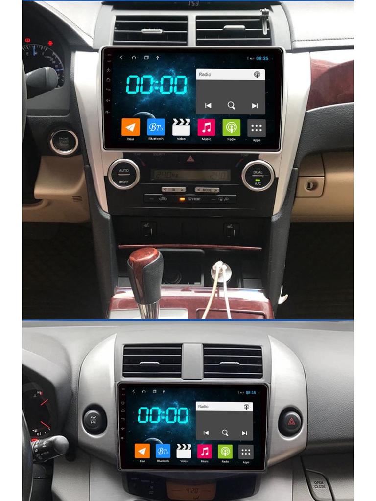 Compatible with Volkswagen POLO 11-18 Models: Android Large Screen for Car GPS Navigation & Wireless Bluetooth CARPLAY.