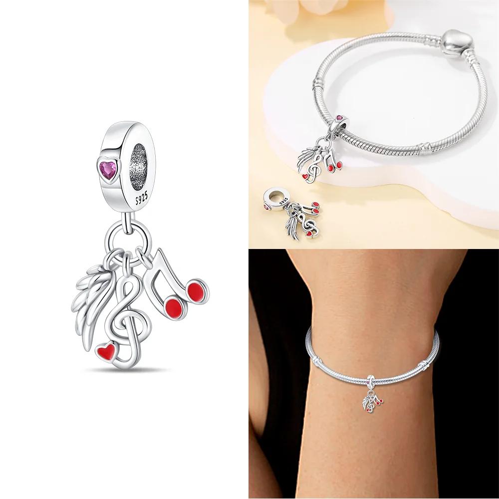 Подвески Шармы Бусины Оригинальные Медные Розовые Высокие Каблуки Чемодан Девочки Самолет Подходят Браслет Изящные Женские DIY Праздничный Подарок