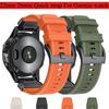 22mm 26mm Silicone Strap for Garmin Watch Fenix 8 7X 7 Pro Solar/6X 6 Sapphire 5 5X Plus 3 3HR/Epix QuickFit Band Bracelet Correas