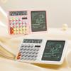 Калькулятор, Настольный Офисный Многофункциональный Калькулятор-Планшет для Заметок с Двойным Питанием от Батареи/Солнца, Помощник для Заметок, Дисплей с Большим Экраном,