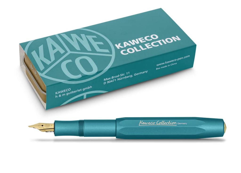 Kaweco Fountain Kaweco 2022 Limited Iguana Blue Pen, Collection, Edition,