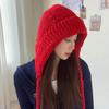 Winter Warm Hat Super Soft Ultra-Thick Windproof Solid Color Fashion Ski Women Cap Ear Protection Hat