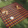 Foldable Picnic Blanket 200x200 Cm Velvet