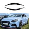 Для Hyundai I30 I30N MK3 2017 2018 2019 Накладка на фару Бровь Веко Накладка на фару Наклейка Автоаксессуары