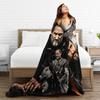 Warm Cozy Throw Blanket Camping Baelor Targaryen Blankets  Flannel Bedspread For Outdoor Novelty Sofa Bed Cover