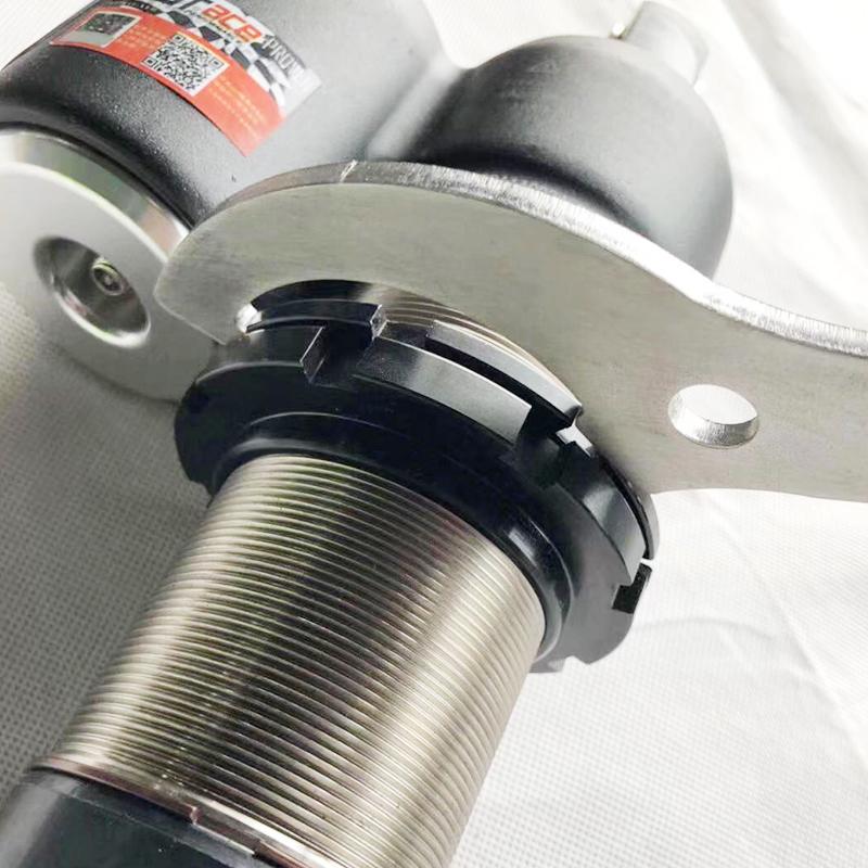 Stainless Steel Motorcycle Rear Shock Absorber Steering Stem Wrench Hook Spanner