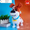 CLS Chao Le Sen Challenging Building Blocks: Husky, Shiba Inu, and Mike Dog Puzzle for Adults and Kids