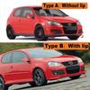 JQTYB1 Car Front Bumper Lip Spoiler For VW Golf 5 MK5 GTI Jetta MK5 GLI 2003-2009 Diffuser Splitter Body Kit Lower Bumper Protector