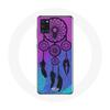 Чехол «Ловец снов» для Samsung Galaxy A21S, черный, синий и фиолетовый фон