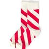 Abiruz Unisex Red Diagonal Pattern Socks HM-13-UNI