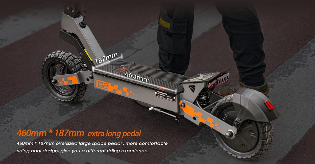 Электросамокат Kukirin G2 10" 800 Вт Мотор Максимальная скорость 45 км/ч Электросамокат для взрослых 48 В 15,6 Ач Запас хода 55 км Нагрузка 120 кг Новый