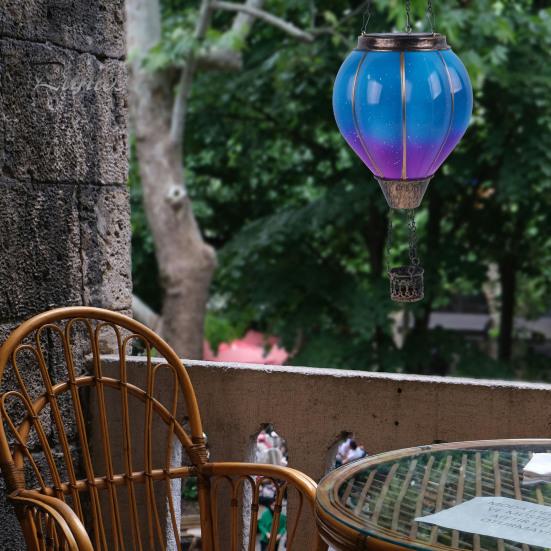 Солнечный фонарь на воздушном шаре с крючком, автоматическое включение/выключение, легко повесить на открытом воздухе, водонепроницаемый воздушный шар на солнечной батарее, декор для лужайки, крыльца